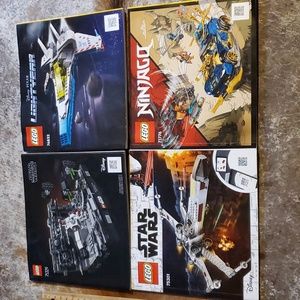 Lego Instruction Booklets set of 4